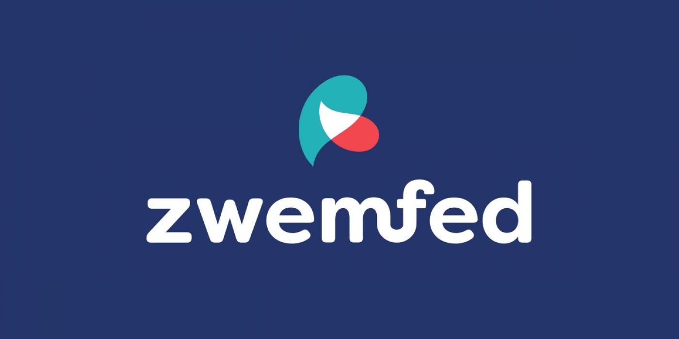 Logo van de Vlaamse Zwemfederatie